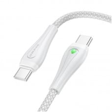 Дата кабель Borofone BX100 Advantage 60W Type-C to Type-C (1m)