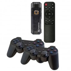 Ігрова приставка Game Stick + Android TV 8k Ultra HD 64gb Black