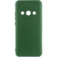 Чохол Silicone Cover Ummi Lakshmi Full Camera (AA) для Xiaomi Redmi A3 Зелений / Dark green