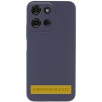 Чохол Silicone Cover Lakshmi Full Camera (AA) для Motorola Edge 60 Pro Синій / Midnight Blue