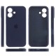 Чохол Silicone Case Full Camera Protective (AA) для Apple iPhone 16 Plus (6.7") Темно-синій / Midnight blue