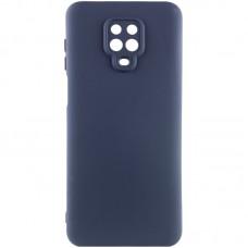 Чохол TPU GETMAN Liquid Silk Full Camera для Xiaomi Redmi Note 9s / Note 9 Pro / Note 9 Pro Max Синій / Midnight Blue