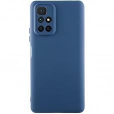 Чохол TPU GETMAN Liquid Silk Full Camera для Xiaomi Redmi 10 Синій / Navy Blue