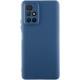 Чохол TPU GETMAN Liquid Silk Full Camera для Xiaomi Redmi 10 Синій / Navy Blue
