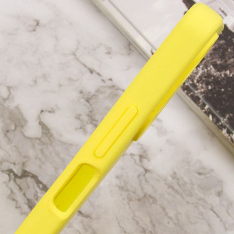 Чохол Silicone Cover Lakshmi Full Camera (AAA) для Xiaomi Redmi 13C / Poco C65 Жовтий / Yellow