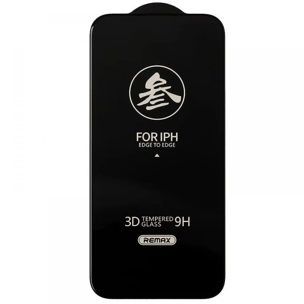 Захисне скло Remax 3D (GL-27) для Apple iPhone 13 Pro Max / 14 Plus (6.7") Чорний