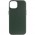 Шкіряний чохол Leather Case (AA) with MagSafe для Apple iPhone 14 Plus (6.7") Military green