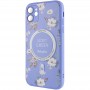 TPU+PC чохол Secret Garden with MagSafe для Apple iPhone 11 (6.1") Lilac