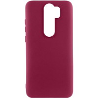 Чохол Silicone Cover Lakshmi (AAA) для Xiaomi Redmi Note 8 Pro Бордовий / Plum