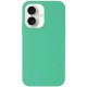 Чохол Silicone Case Full Protective (AA) NO LOGO для Apple iPhone 16 (6.1") Зелений / Spearmint
