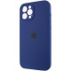 Чохол Silicone Case Full Camera Protective (AA) для Apple iPhone 12 Pro (6.1") Синій / Deep navy
