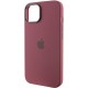 Чехол Silicone Case Metal Buttons (AA) для Apple iPhone 12 Pro Max (6.7")