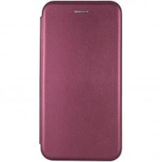 Шкіряний чохол-книжка Classy для Apple iPhone 7 / 8 / SE (2020) (4.7") Бордовий