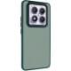 Чохол TPU+PC Lyon Frosted для Xiaomi Redmi Note 14 Pro 4G Green