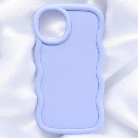 Чохол TPU Ripple для Apple iPhone 15 (6.1") Lilac Blue