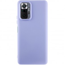 Чохол Silicone Cover Lakshmi (AA) для Xiaomi Redmi Note 10 Pro / 10 Pro Max Бузковий / Dasheen
