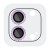 Захисне скло Metal Shine на камеру (у упак.) для Apple iPhone 12 / 12 mini / 11 Фіолетовий / Purple