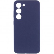 Чохол Silicone Cover Lakshmi Full Camera (AAA) для Samsung Galaxy S23 Темно-синій / Midnight blue