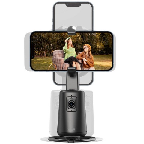 Стабілізатор з трекером руху WIWU Wi-SE010 360° Camera Gimbal Stablilizer Black