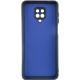 Чохол TPU GETMAN Liquid Silk Full Camera для Xiaomi Redmi Note 9s / Note 9 Pro / Note 9 Pro Max Синій / Midnight Blue