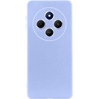 Чохол TPU GETMAN Liquid Silk Full Camera для Xiaomi Redmi 14C / Poco C75 Бузковий / Light purple