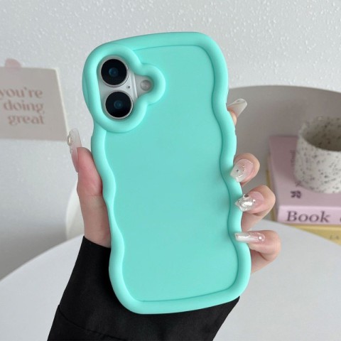 Чохол TPU Ripple для Apple iPhone 16 (6.1") Turquoise