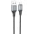 Дата кабель Hoco X86 Spear USB to Lightning (1m) Black