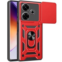 Чохол Ummi Camshield Serge Ring для Xiaomi Redmi 13 4G / Poco M6 4G Червоний / Red