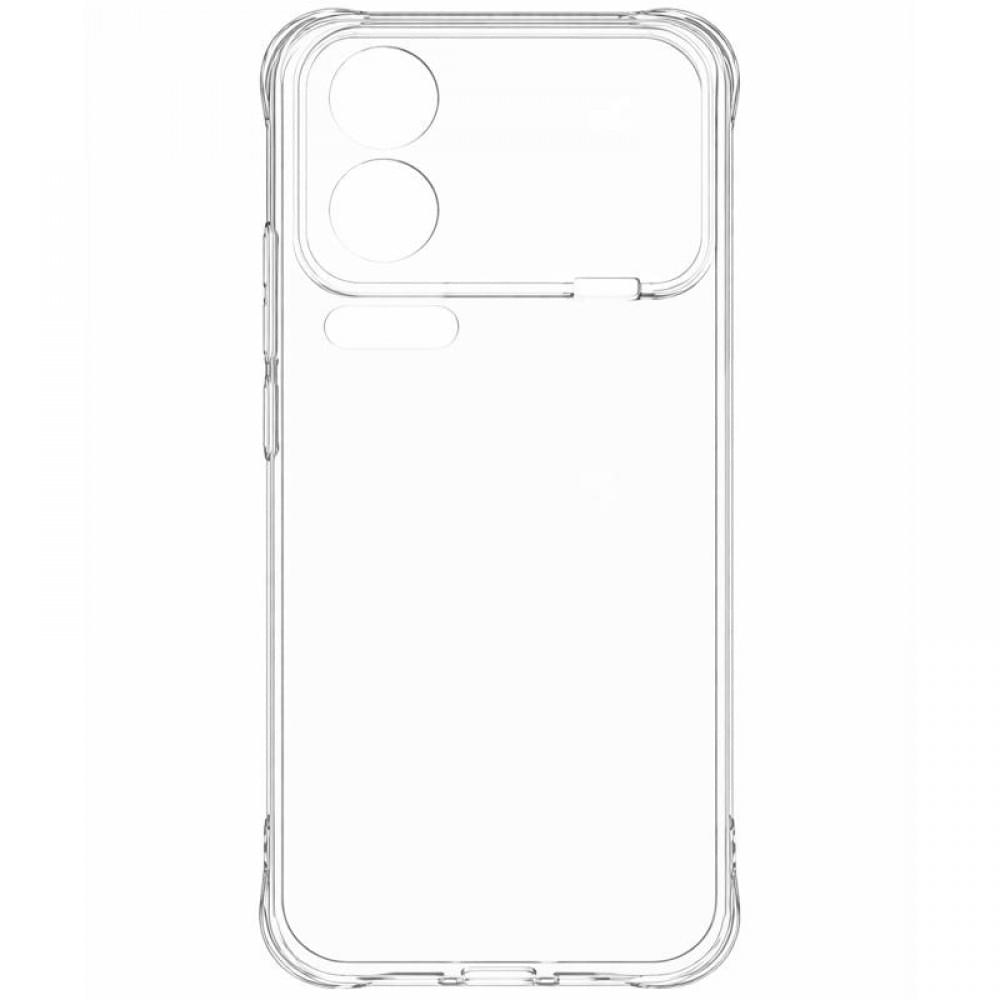 TPU чохол GETMAN Ease logo посилені кути Full Camera для Xiaomi 17 Pro Безбарвний (прозорий)