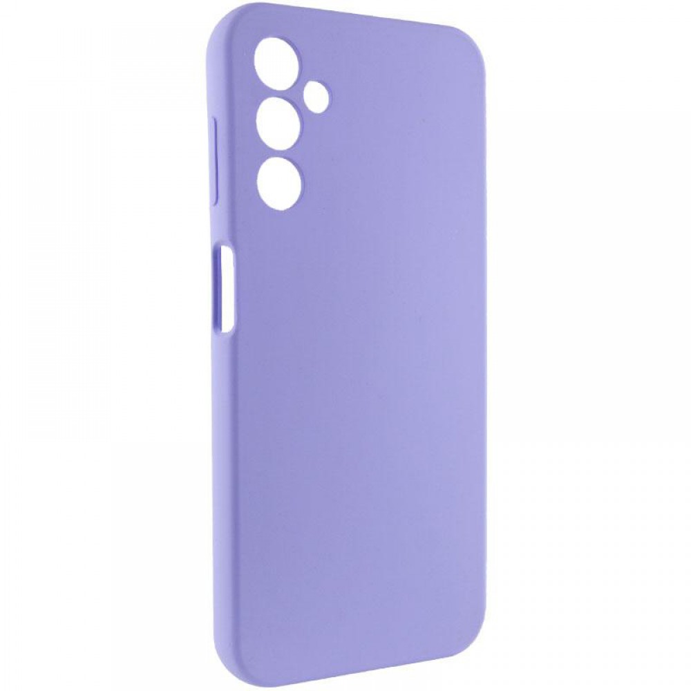 Чохол Silicone Cover Lakshmi Full Camera (AAA) для Samsung Galaxy A16 4G/5G Бузковий / Dasheen