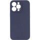 Чохол Silicone Case Full Camera Protective (AA) NO LOGO для Apple iPhone 16 Pro Max (6.9") Темно-синій / Midnight blue