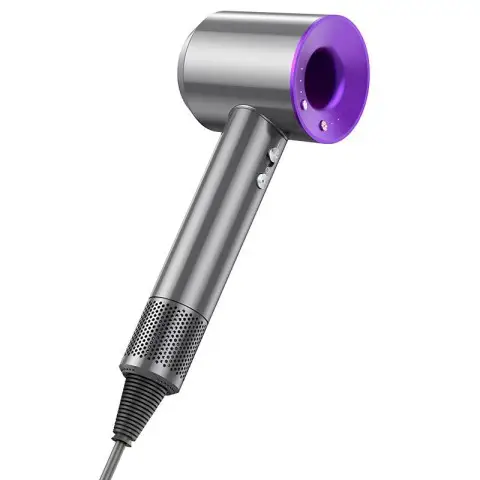 Фен для волосся Hoco HP11 Plus з негативною іонізацією (1600W) Purple