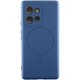 Чохол Silicone Cover Lakshmi Full Camera (AA) with MagFit для Motorola Edge 50 Синій / Navy blue
