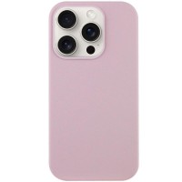Чохол Silicone Case Full Protective (AA) NO LOGO для Apple iPhone 16 Pro (6.3") Рожевий / Chalk Pink
