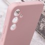 Чохол Silicone Cover Lakshmi Full Camera (AAA) with Logo для Samsung Galaxy S24+ Рожевий / Pink Sand