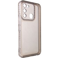 Чохол TPU Starfall Clear для TECNO Spark 8C Сірий