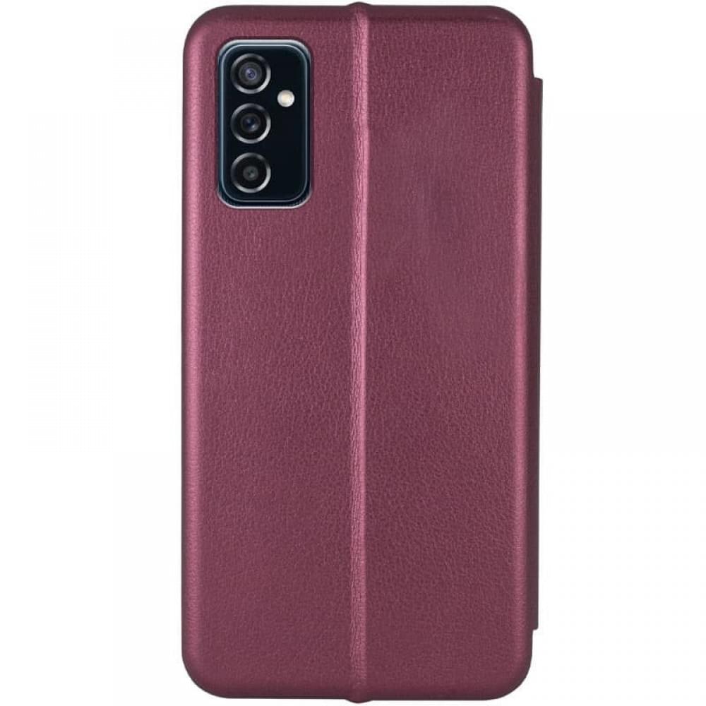 Шкіряний чохол-книжка Classy для Samsung Galaxy A24 4G Бордовий