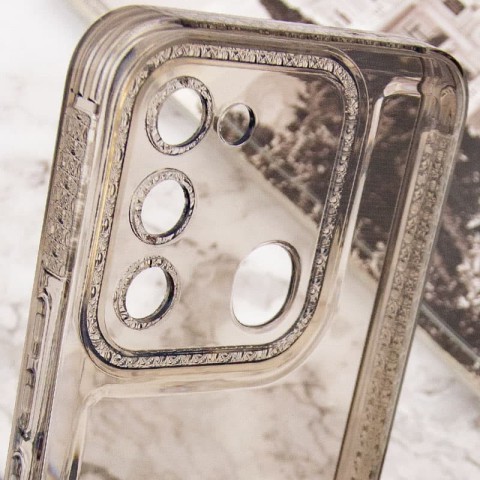 Чохол TPU Starfall Clear для TECNO Spark 8C Сірий