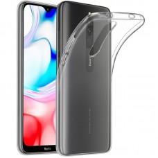 TPU чохол Epic Transparent 1,0mm для Xiaomi Redmi 8 Безбарвний (прозорий)