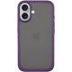 TPU+PC чохол Metal Buttons для Apple iPhone 16 (6.1") Темно-Фіолетовий