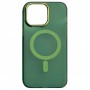 Чохол TPU+PC Lily with MagSafe для Apple iPhone 14 (6.1") Army Green