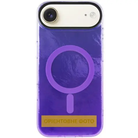 Чохол TPU Shiny Mountain (MagFit) для Apple iPhone 17 Air (6.5") Purple