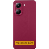 Чохол Silicone Cover Lakshmi Full Camera (AA) для Xiaomi 14T Pro Бордовий / Marsala