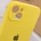 Чохол Silicone Case Full Camera Protective (AA) для Apple iPhone 13 (6.1") Жовтий / Yellow