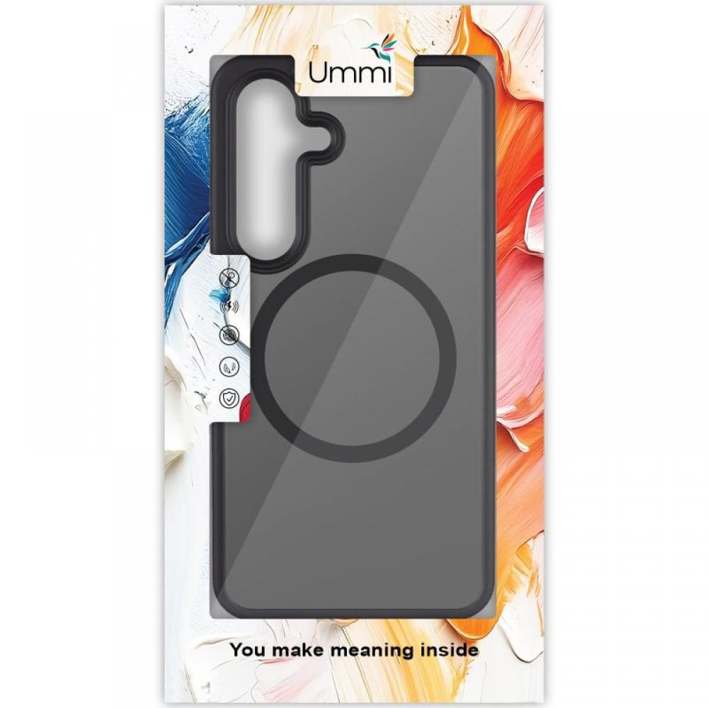 Чохол Ummi Colorful with MagSafe для Samsung Galaxy S24+ Чорний / Black