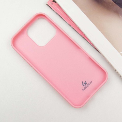 TPU чохол Bling World Rock Diamond для Apple iPhone 12 Pro / 12 (6.1") Рожевий