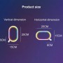 Настольная LED лампа RGB Smart desk oval lamp Bluetooth USB with app