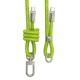 Дата кабель-шнурок Hoco GH7 Elegant Type-C to Type-C (1.8m) Fluorescent Green