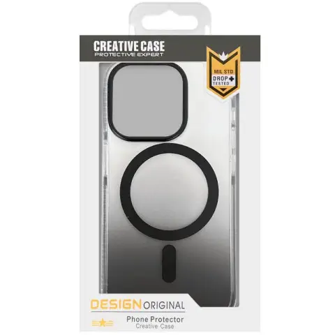 Чохол TPU+PC Phantom with MagSafe для Apple iPhone 14 Pro (6.1") Black