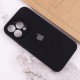 Чохол Silicone Case Full Camera Protective (AA) для Apple iPhone 14 Pro (6.1") Чорний / Black